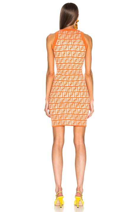 orange fendi dress|Dresses & Jumpsuits .